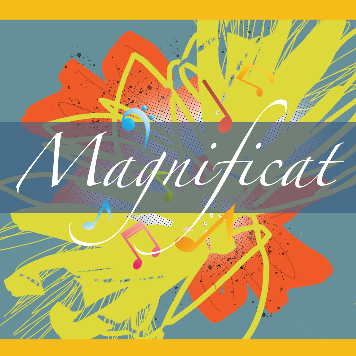 Magnificat classical music choral concert logo