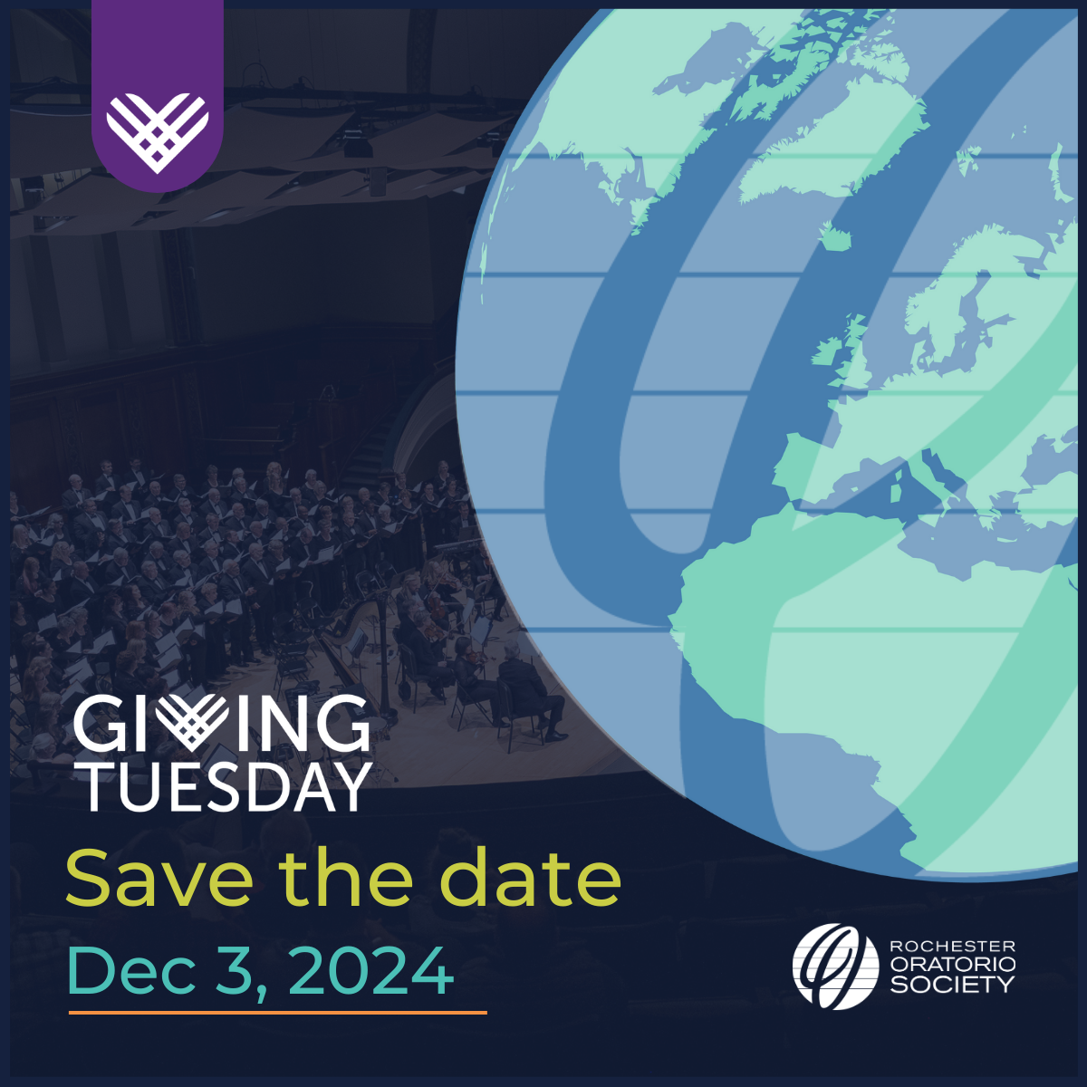 Save the Date for Giving Tuesday, December 3, 2024